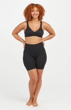 Spanx Very Black Ahhh-llelujah Fit to You Everyday Short Size XL